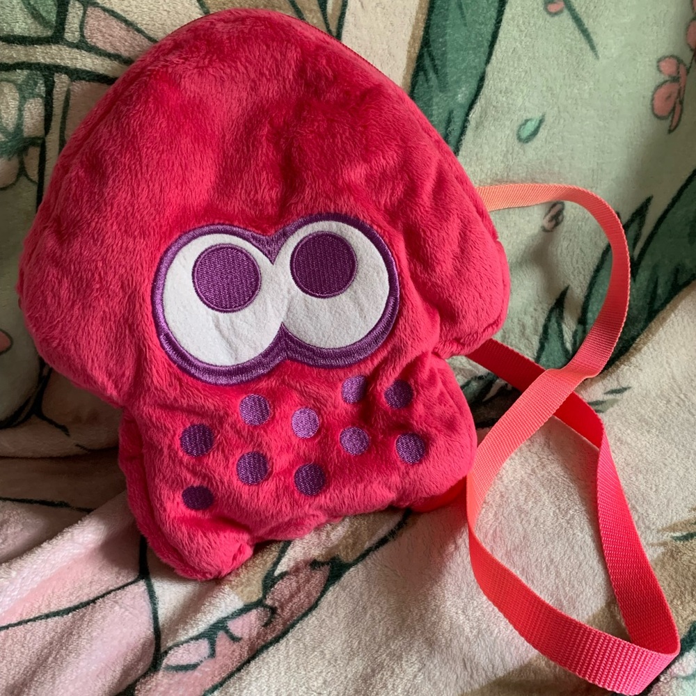 Nintendo splatoon squid bag
